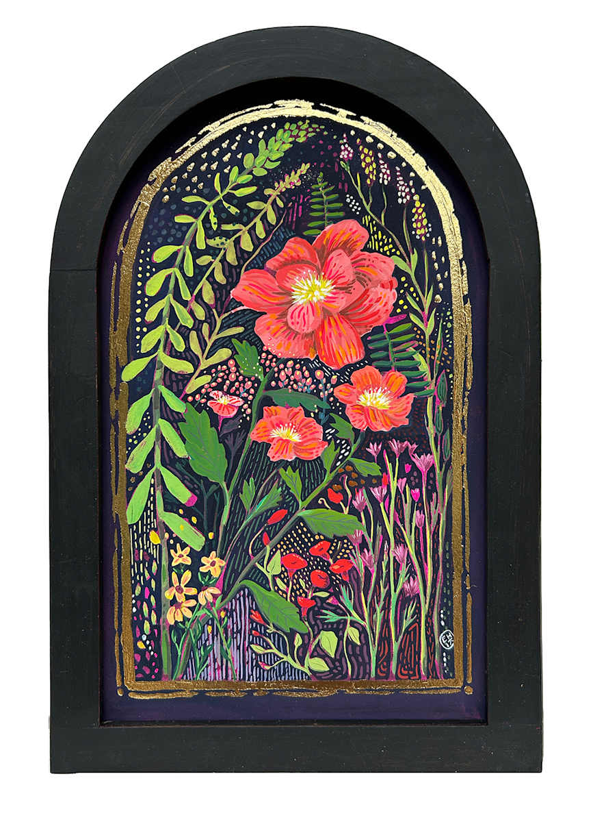 Garden Gate by Elizabeth Hautau Karp 