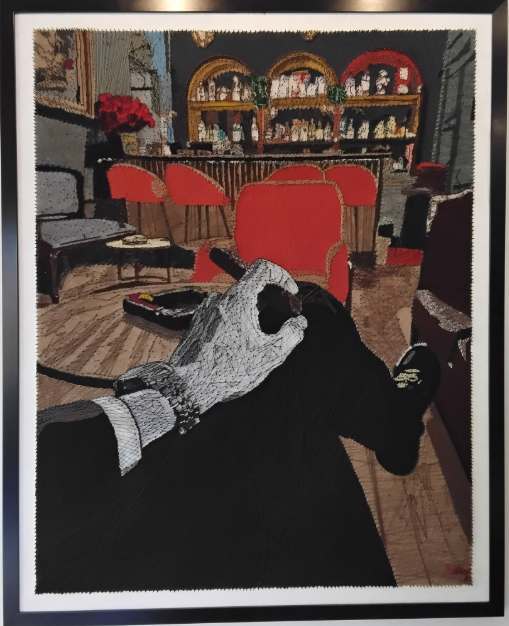 Cigar Lounge by Yaw Baffour 