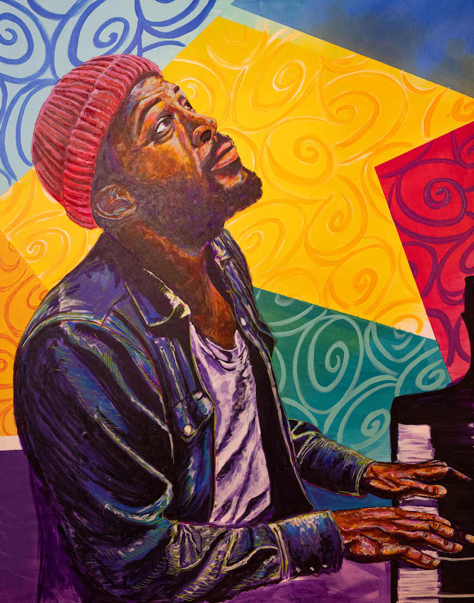 Marvin Gaye by Rae Akino, Image 1.