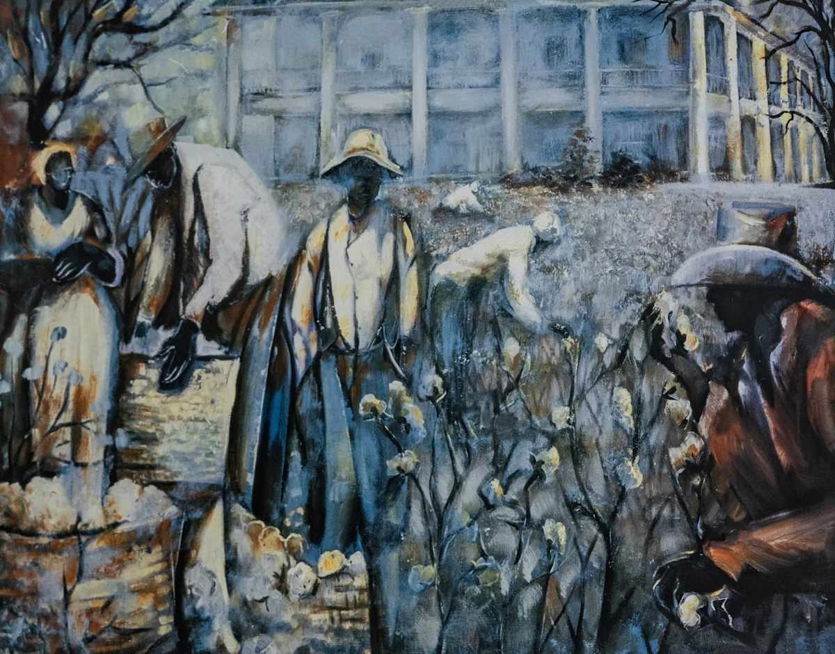 Pickin Cotton 480/1000 by William Tolliver, Image 1.