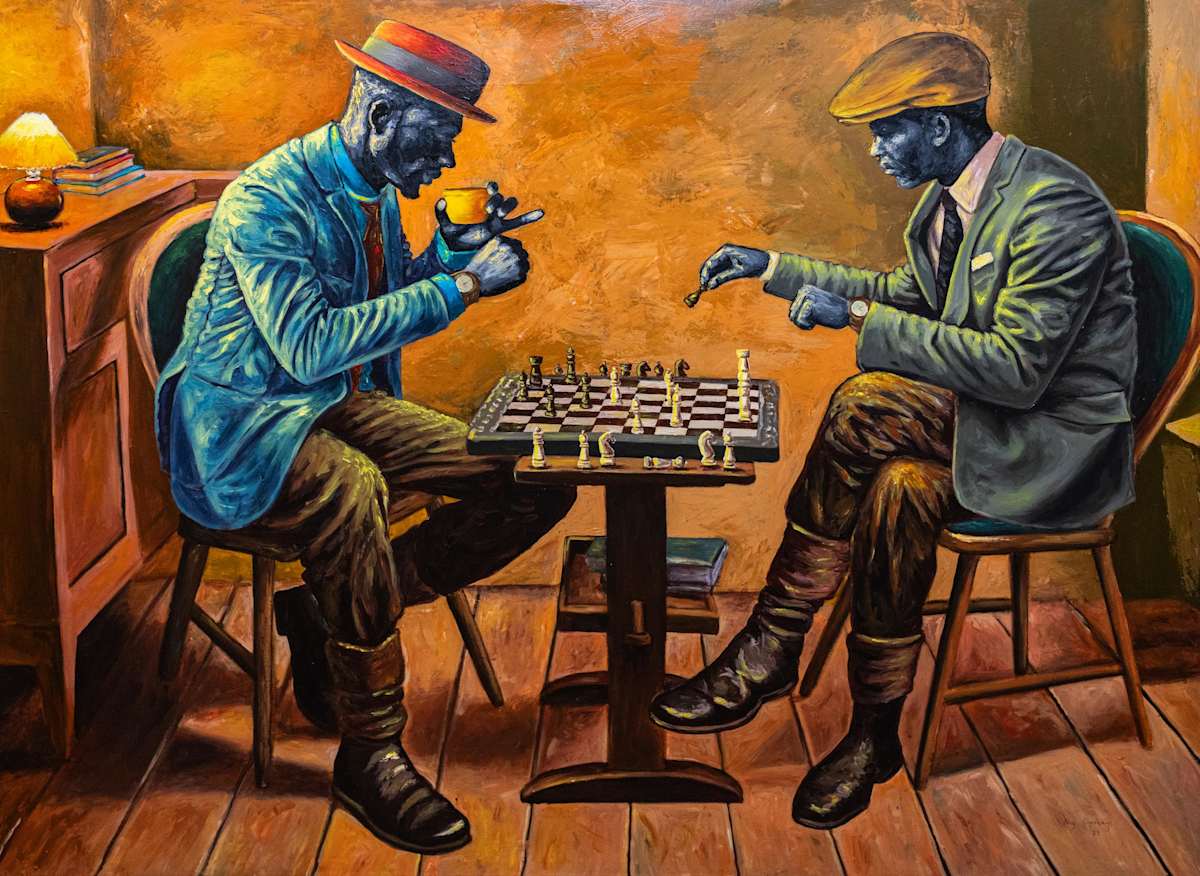 Silent March by Olaniyi Omotayo, Image 1.