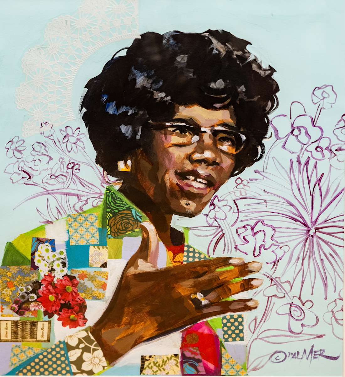Shirley Chisholm by Charly Palmer 