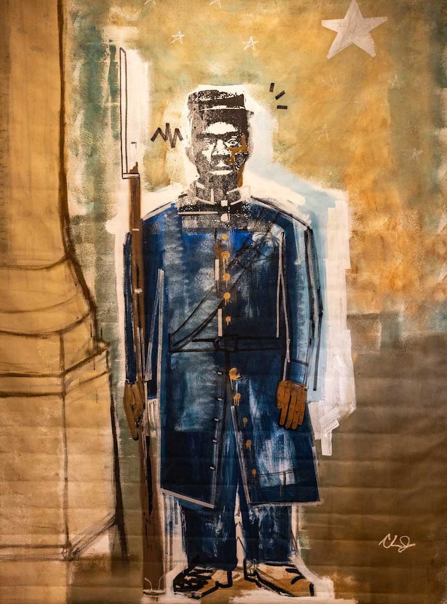 Buffalo Soldier by Clarence James, Image 1.