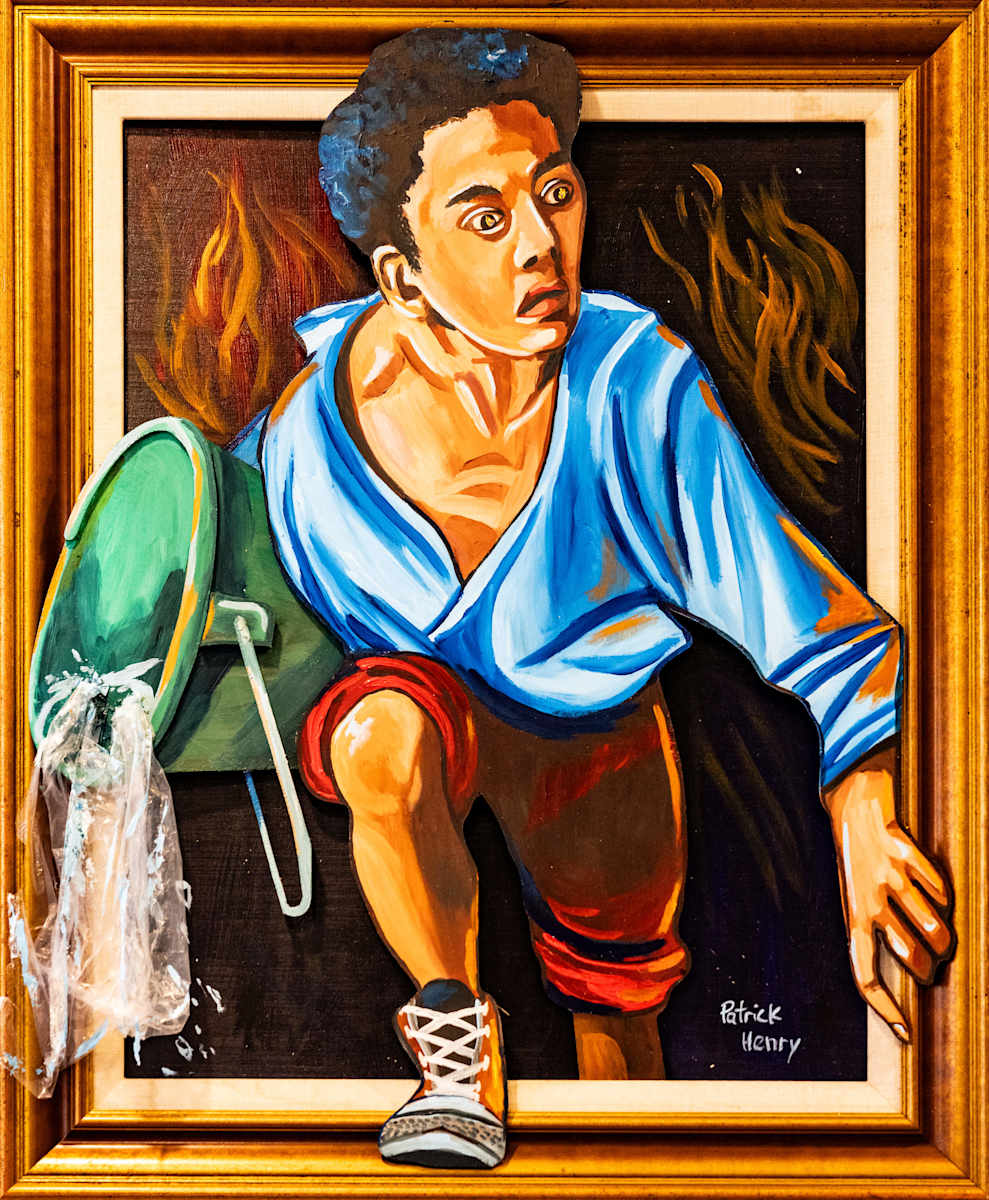 Through the Fire by Patrick Henry, Image 1.