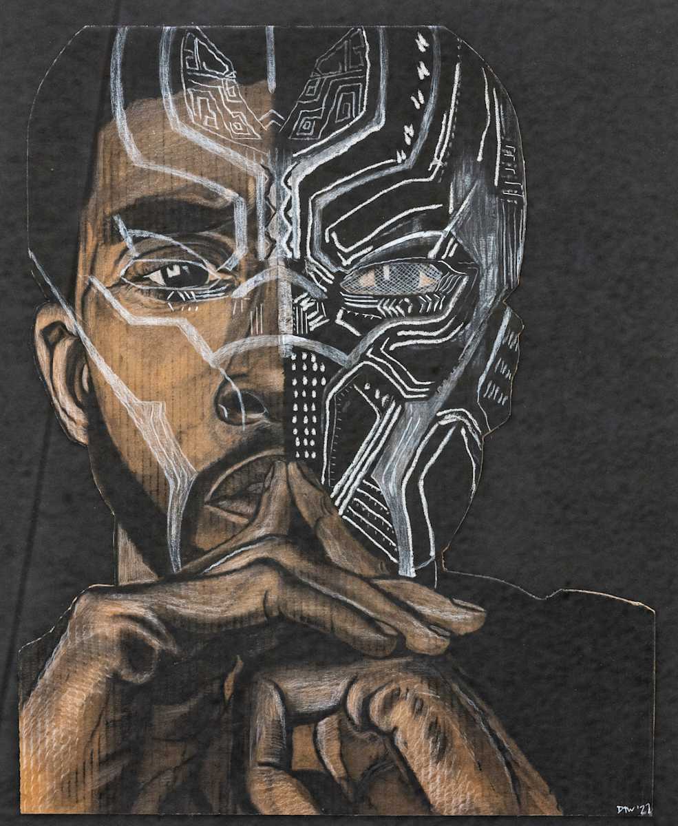 Black Panther by Dwayne Wilson, Image 1.