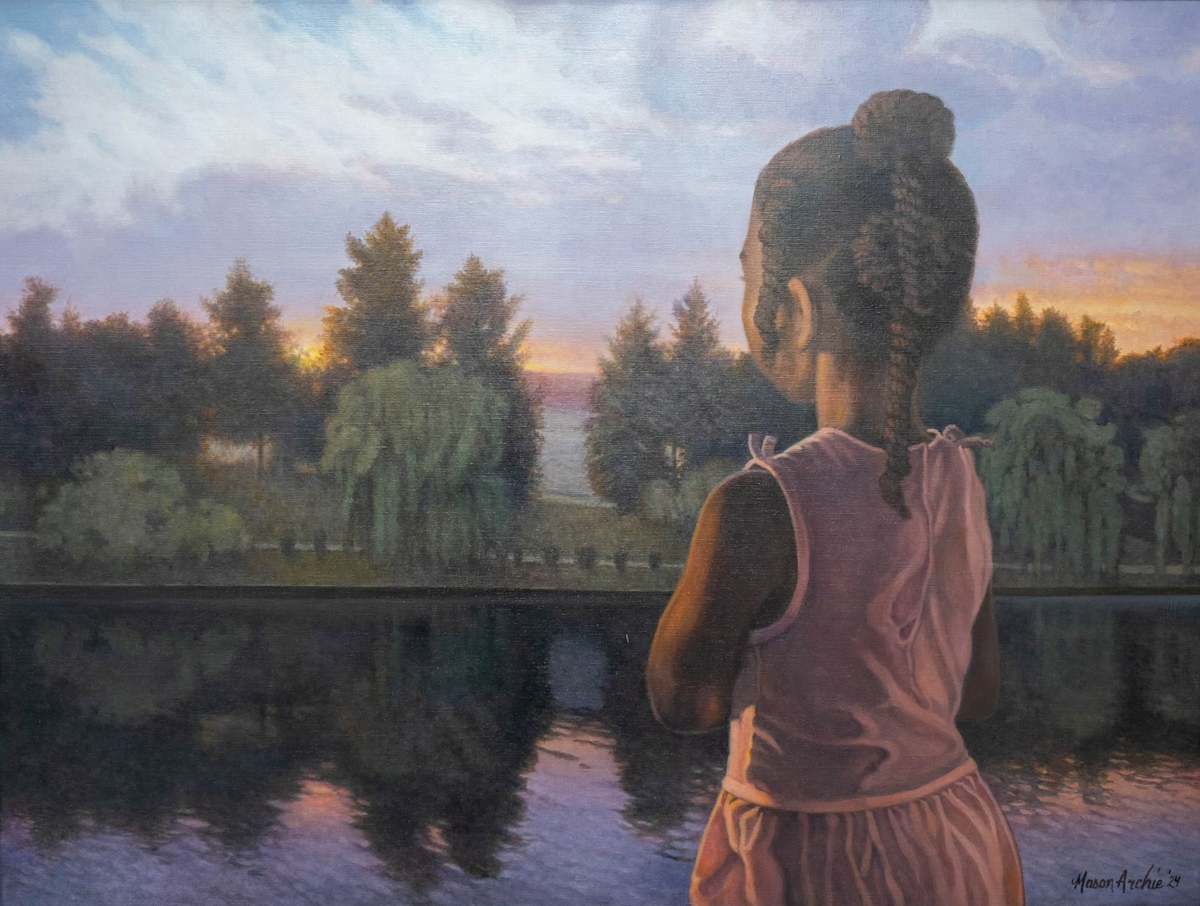 Daughter's Portrait by Mason Archie 