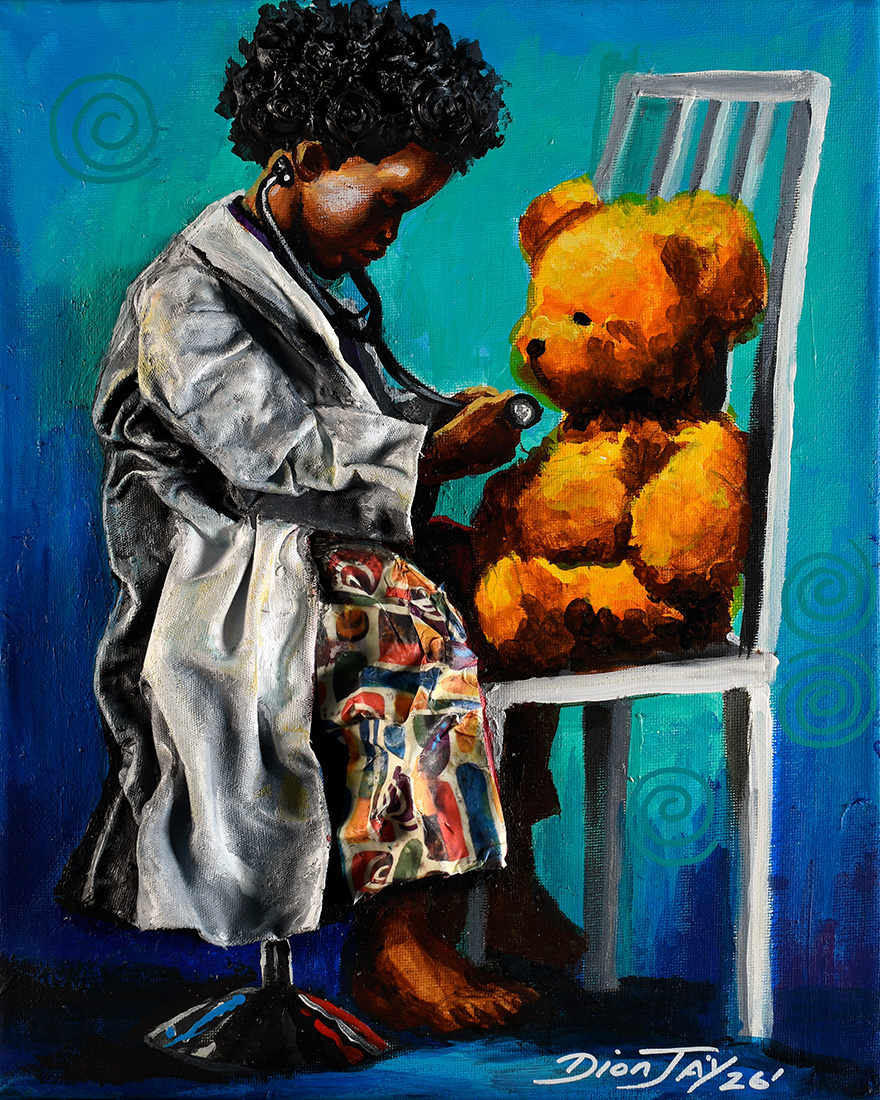 TEDDY CARD by Dion J. Pollard, Image 1.