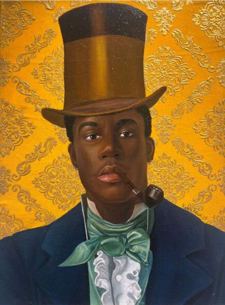 The Gentleman's Gaze by Kelani Fatai 