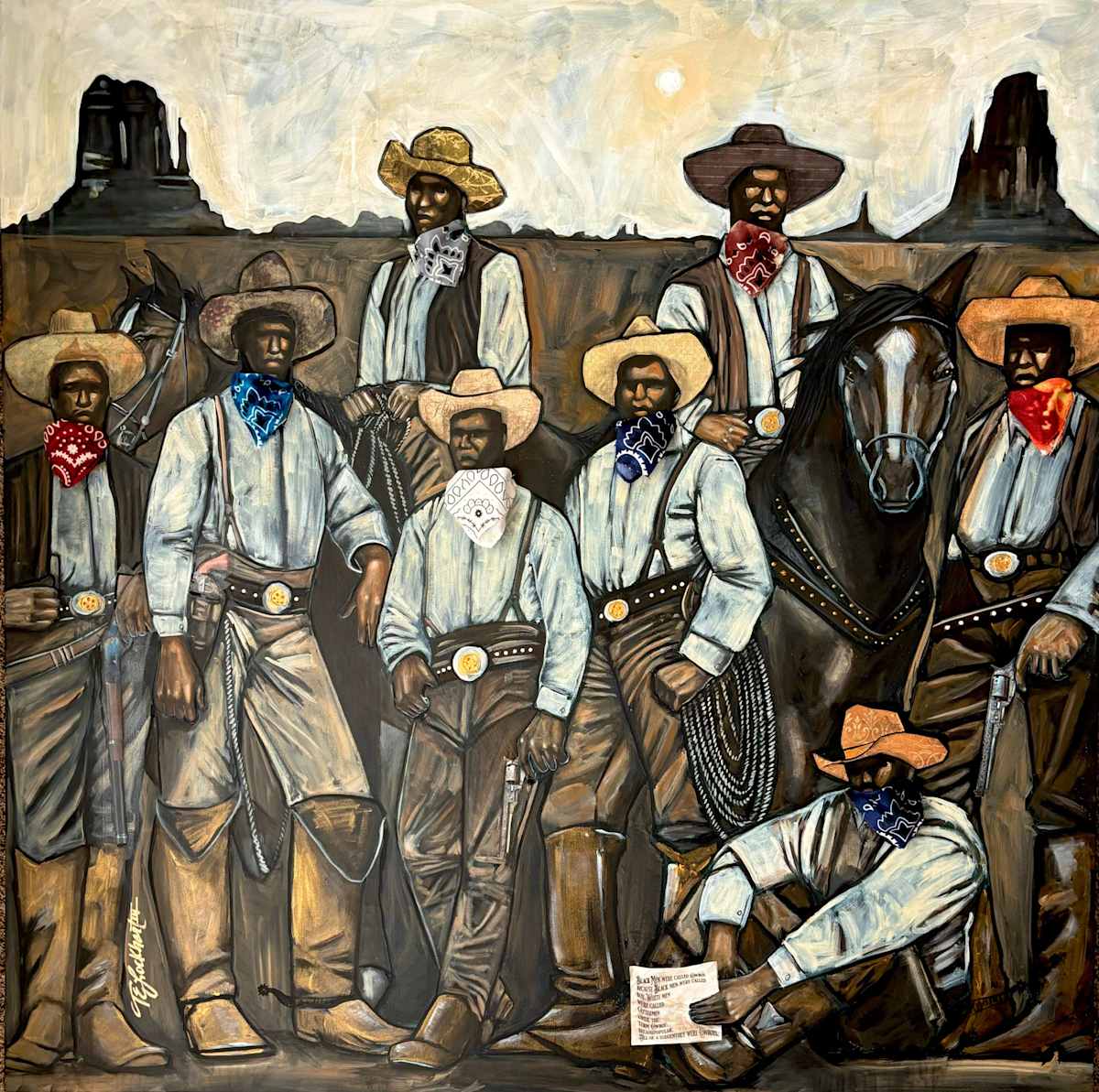 Cowboys by Dr. Thomas Elias Lockhart III, Image 1.