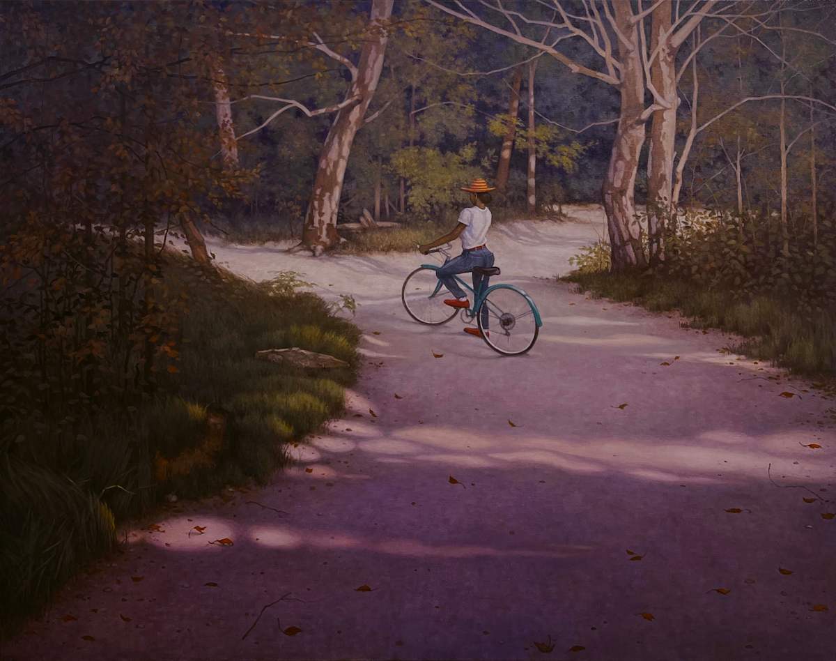 Underground Railroad Series, Pathway on Roosevelt Island #2. by Mason Archie 