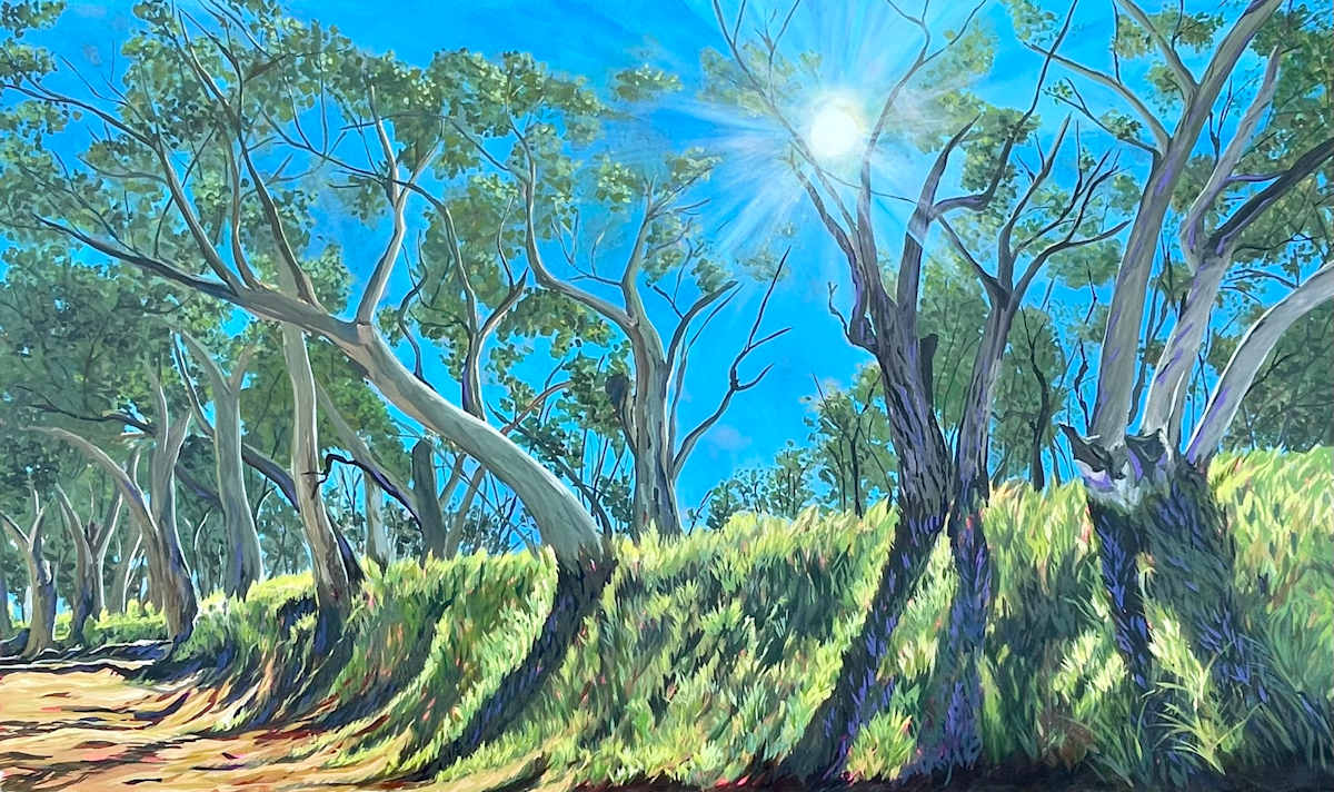 Walking through Hale Riverbed by Pam Wardner  Image: Final