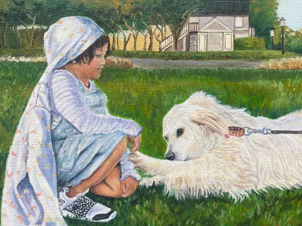 Mercy just before turning 8 by Pam Wardner  Image: Final