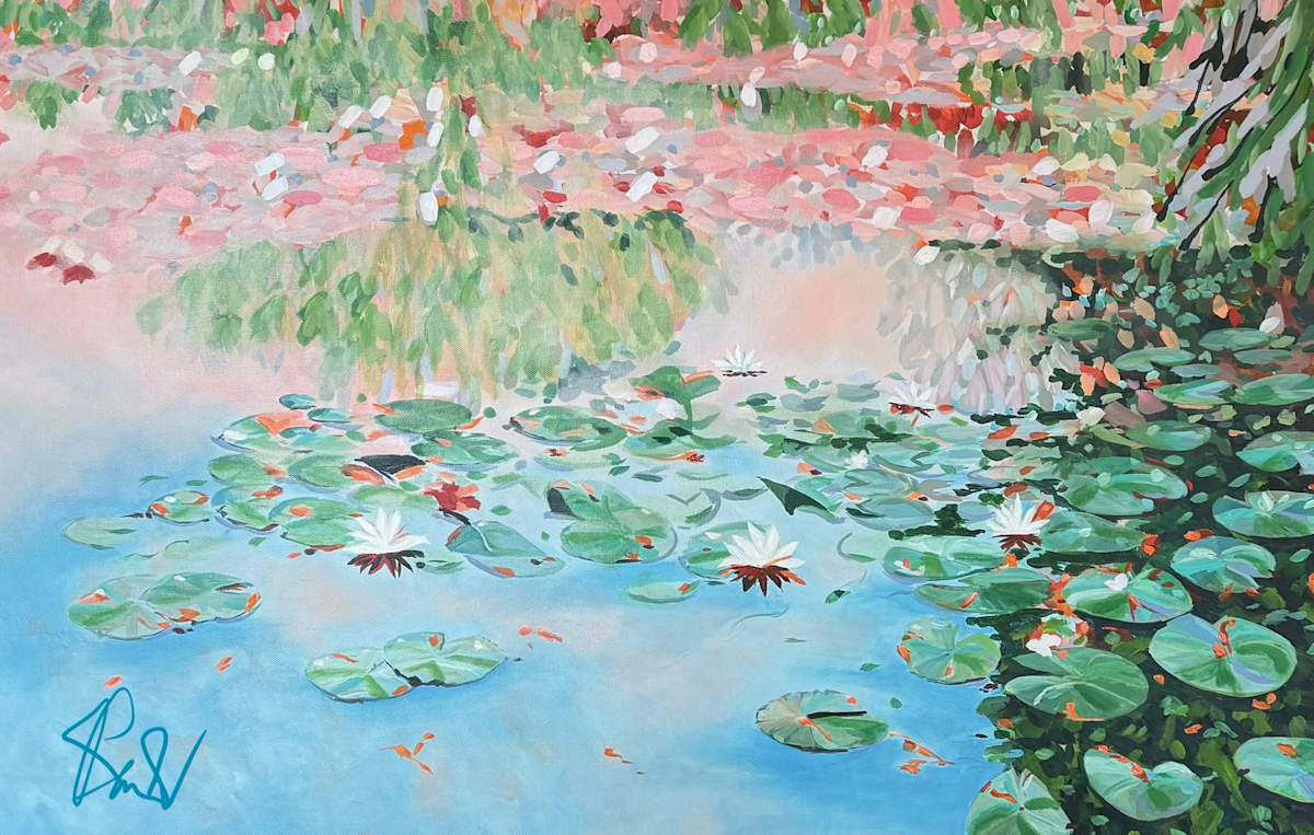 Waiting for ducks by Pam Wardner  Image: Final