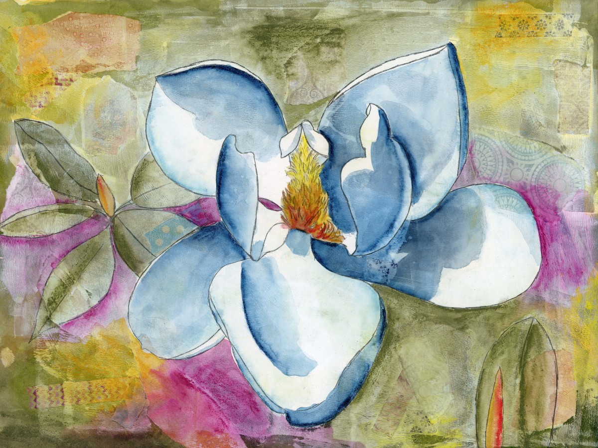 Bright Magnolia by Jacque Thompson 