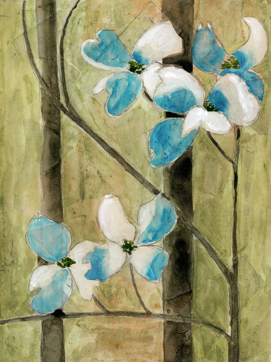 Dogwoods 2 by Jacque Thompson 