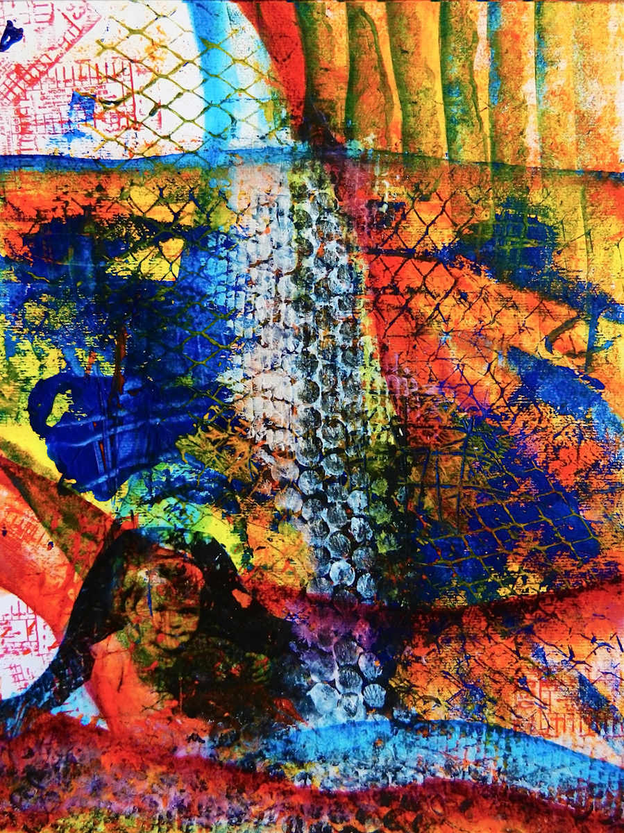 Beyond the Chaos - A New Dawn  /aka Sail Away Kiddo by Alexandra Jordankova  Image: Beyond the Chaos: A New Dawn  - Painting