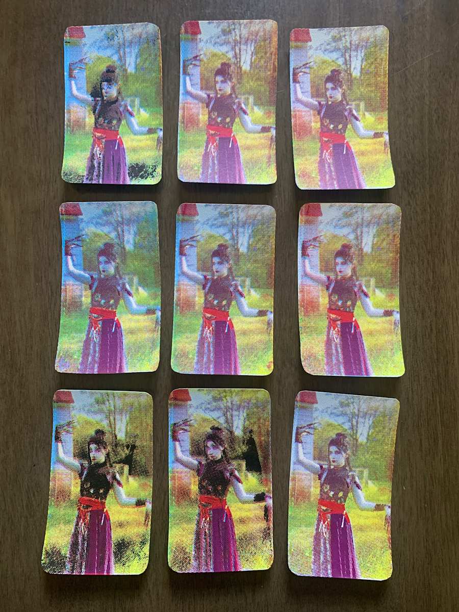 Tarot Cards WIP by Lauren Smith 