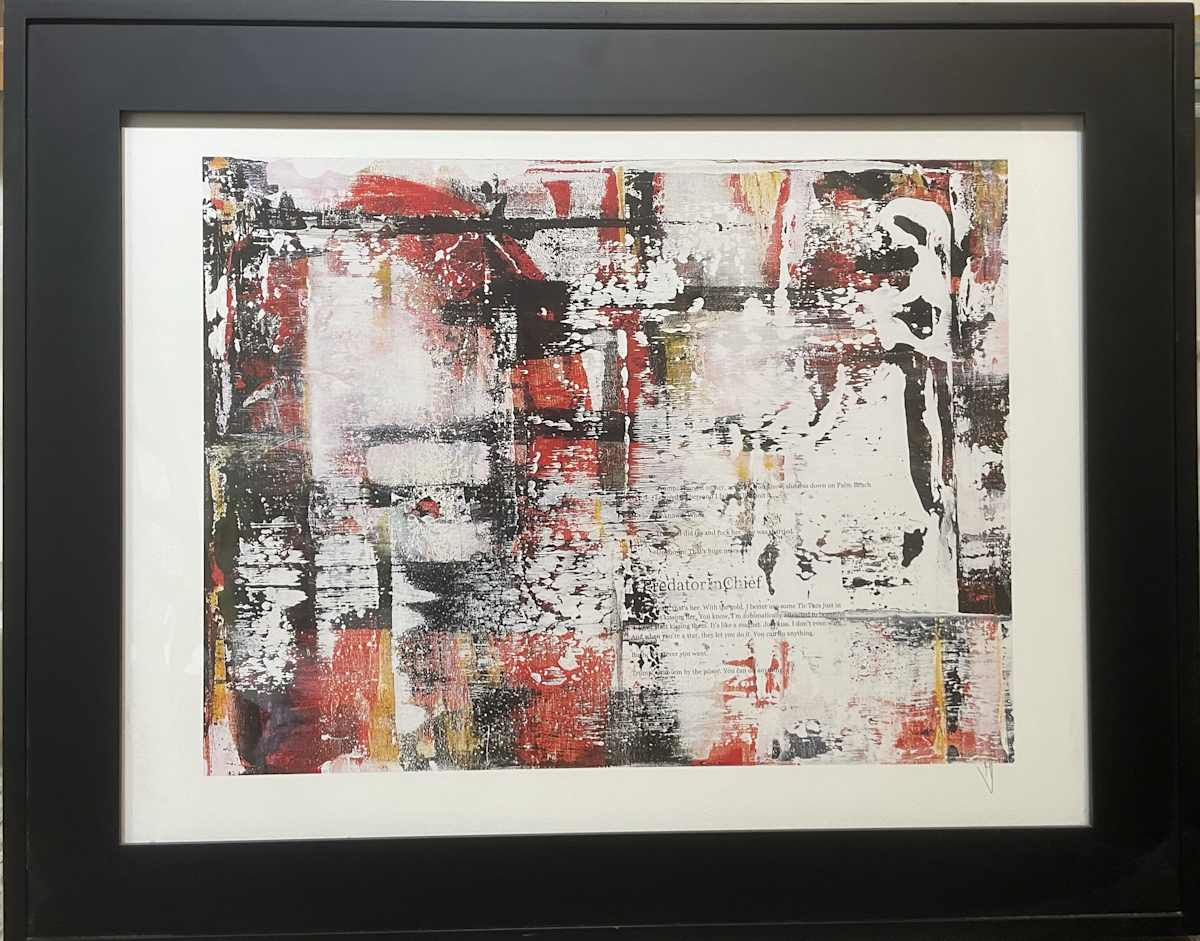 #PredatorInChief - Print Black Frame by Michelle Victoria, Image 3.