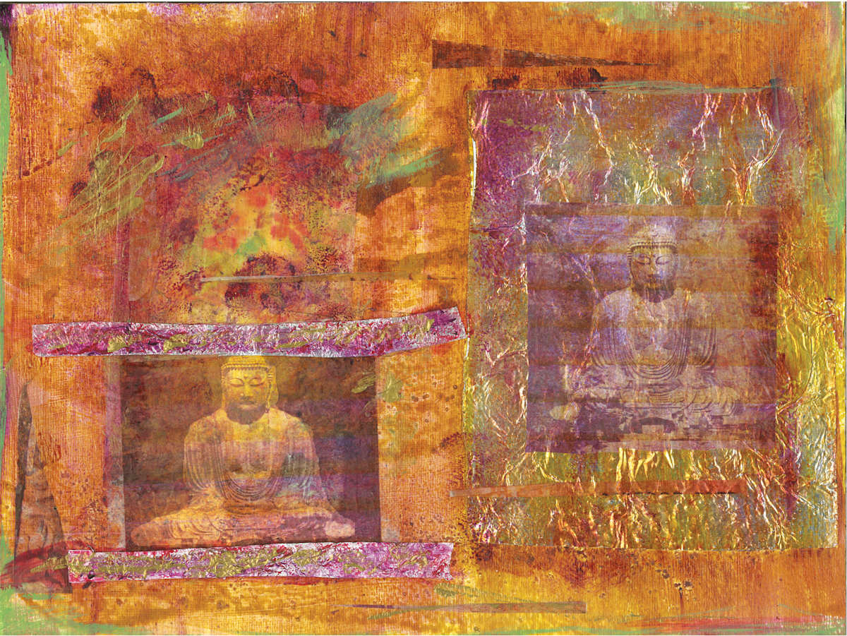 Double Buddha - 203 by Michelle Victoria, Image 1.