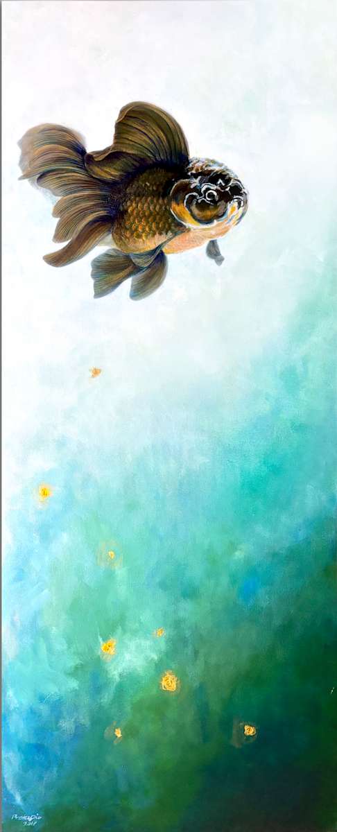 Dynamics  (Part 1/2 of Diptych) by Gwen M. Protasio 