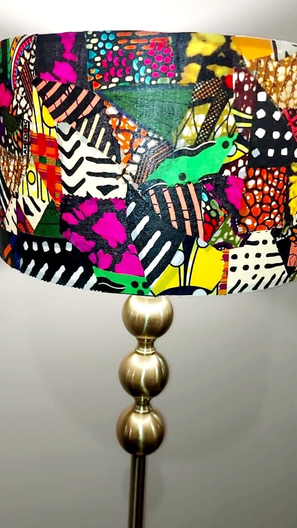 Afro-Melange (Lamp) by Marie Antoinette, Image 1.