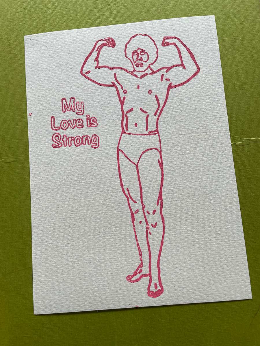 My Love Is Strong by Kristin Ziegler  Image: Final product