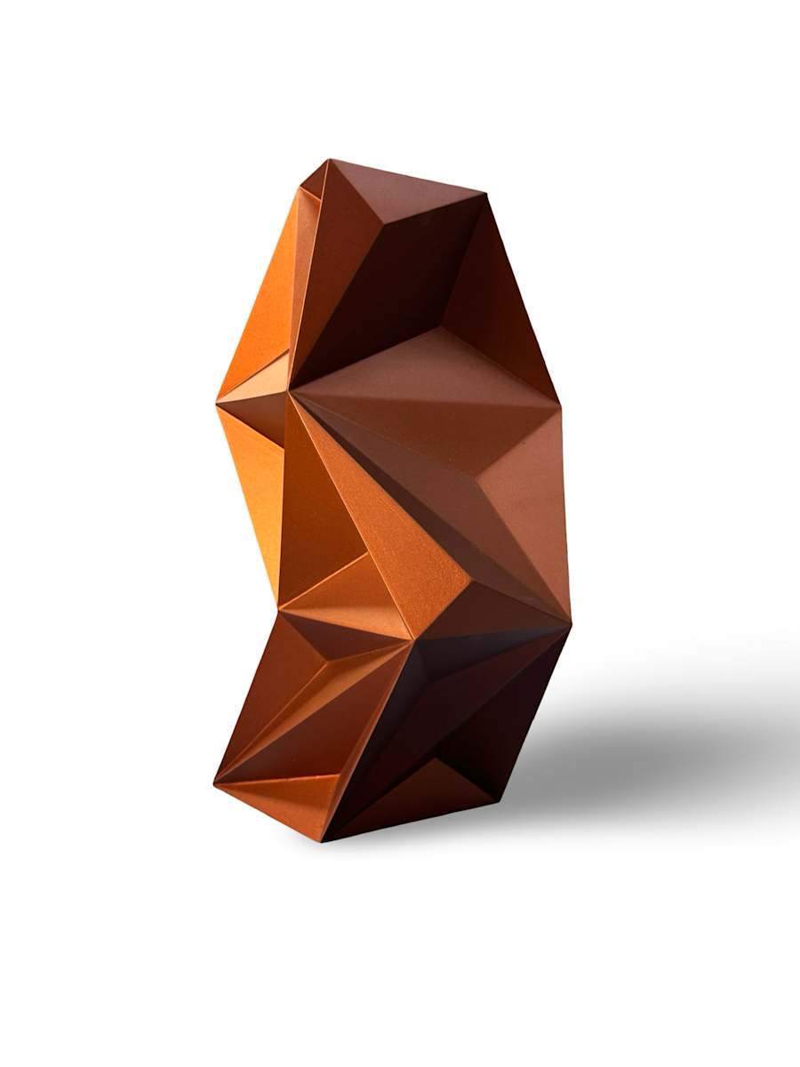 Sculpture Copper Fold (copy) by Jose Margulis, Image 1.