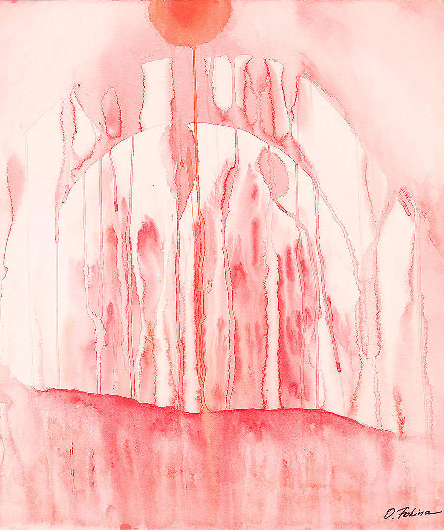 Untitled series. Work 2. by Olesya Fokina  Image: Subconscious improvisation as my art movement.

11 I will establish my covenant with you: All flesh will not be cut off any more by the waters of the flood. There will never again be a flood to destroy the earth.” 12 God said, “This is the token of the covenant which I make between me and you and every living creature that is with you, for perpetual generations: 13 I set my rainbow in the cloud, and it will be a sign of a covenant between me and the earth. 14 When I bring a cloud over the earth, that the rainbow will be seen in the cloud, 15 I will remember my covenant, which is between me and you and every living creature of all flesh, and the waters will no more become a flood to destroy all flesh. 16 The rainbow will be in the cloud. I will look at it, that I may remember the everlasting covenant between God and every living creature of all flesh that is on the earth.” (Genesis, chapter 9)