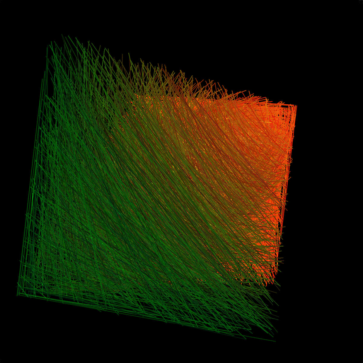 driftSerial by Melvyn Poore  Image: Elevate your space with driftSerial, a stunning Giclée print on Hahnemühle German Etching paper. Featuring a vivid contrast of strong orange and green against an infinitely deep black background, it’s not just visually stunning, it's also a testament to quality. Available in various sizes, all with a black frame, driftSerial is the perfect addition to any art collection. Discover the difference true craftsmanship can make. 