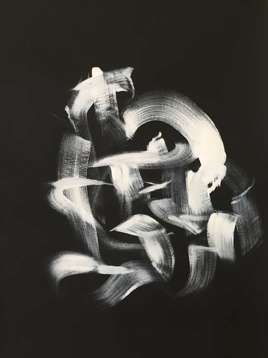 tooWhite by Melvyn Poore  Image: An interplay of many factors: light, shade, space, movement, gesture, stasis, lightness and weight.
This piece earned Special Recognition in LightSpaceTime Gallery 16th Abstracts Competition 2025.
