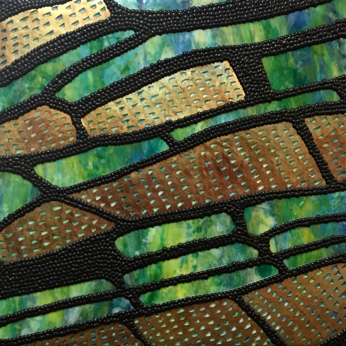 Abstract Earth: Dappled Reef by Cindy Lesperance, Image 1.