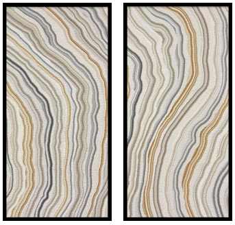 Strata 8745 Diptych by Cindy Lesperance, Image 1.