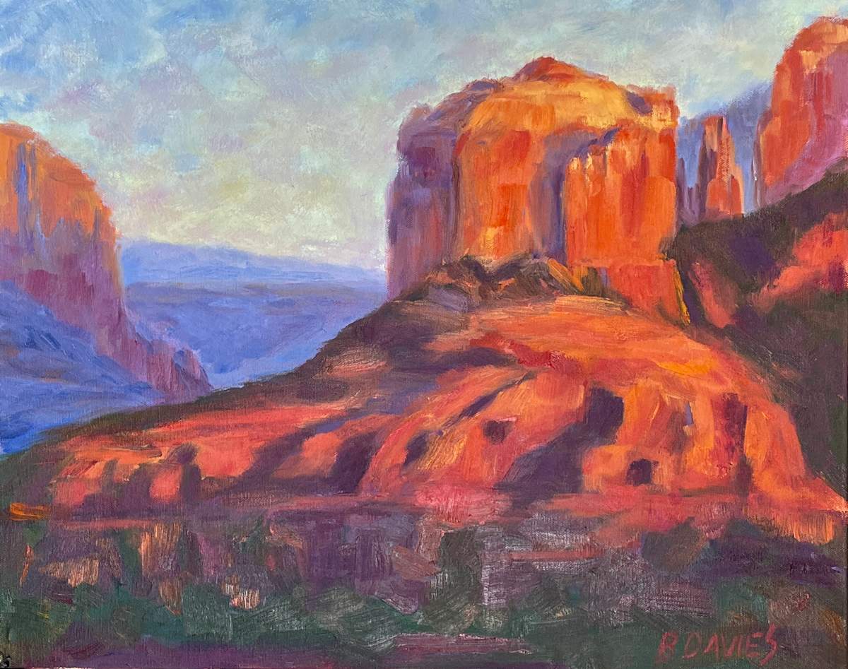 Monument Valley (framed) by Barbara Davies, Image 1.