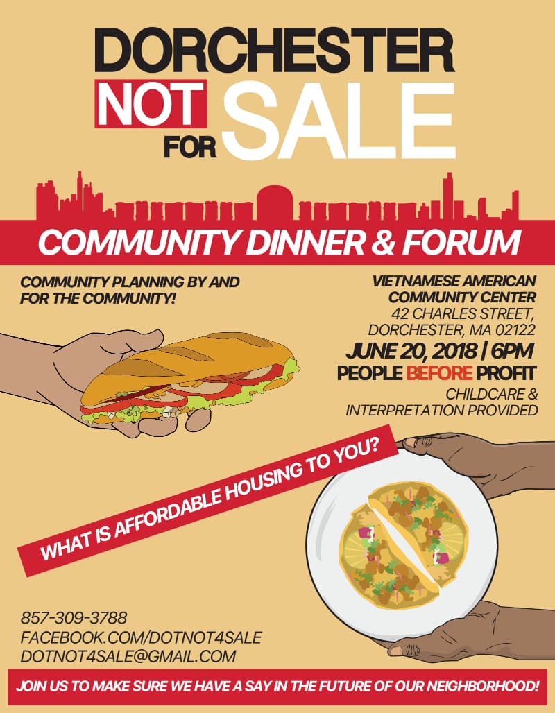 Dorchester Not For Sale by Ngoc-Tran Vu 