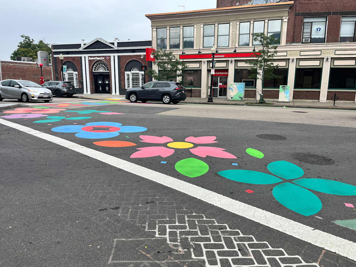 Asphalt Mural Project by Ngoc-Tran Vu 