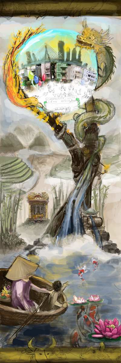 Community in Action by Ngoc-Tran Vu 