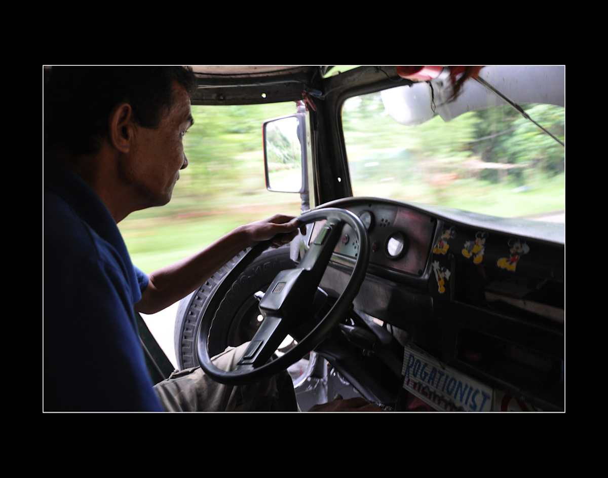 Jeepney Driver by Ngoc-Tran Vu 