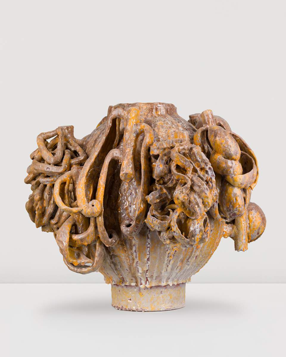 Clippings Vase, Oranges by David Hicks 