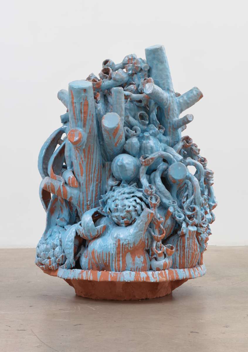 An Offerning (blue) by David Hicks 