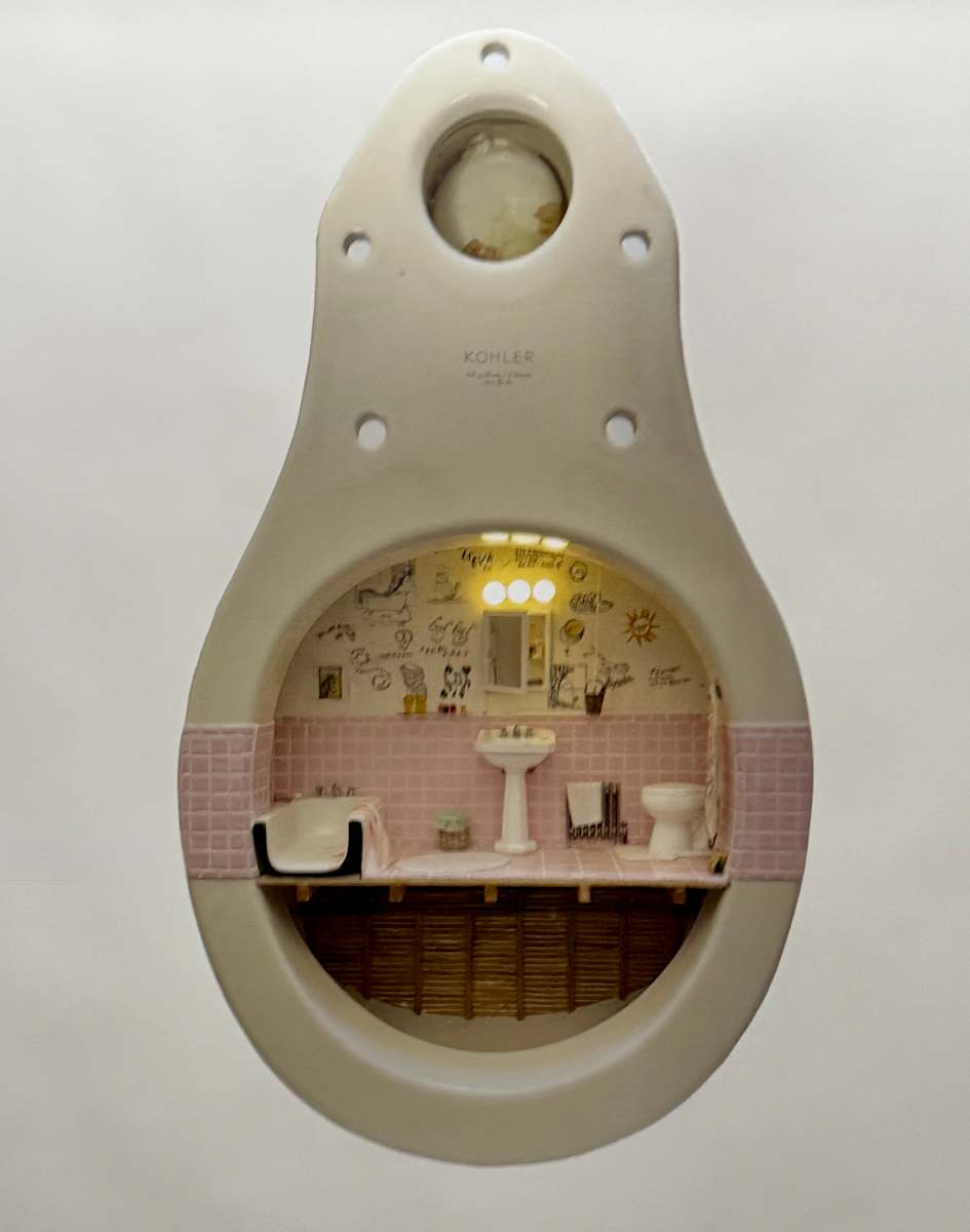 Toilet (Shared Spaces) PRINT by Joanne Steinhardt 