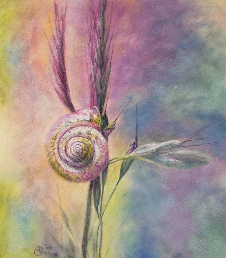 Magical Snail by Olive Dodd 
