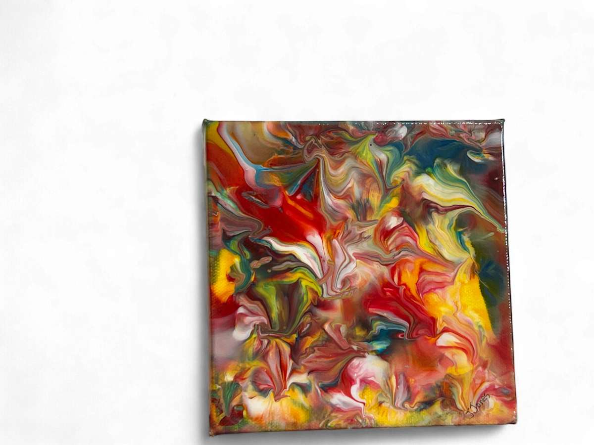 6x6 Orange by Janyce Jones, Image 1.