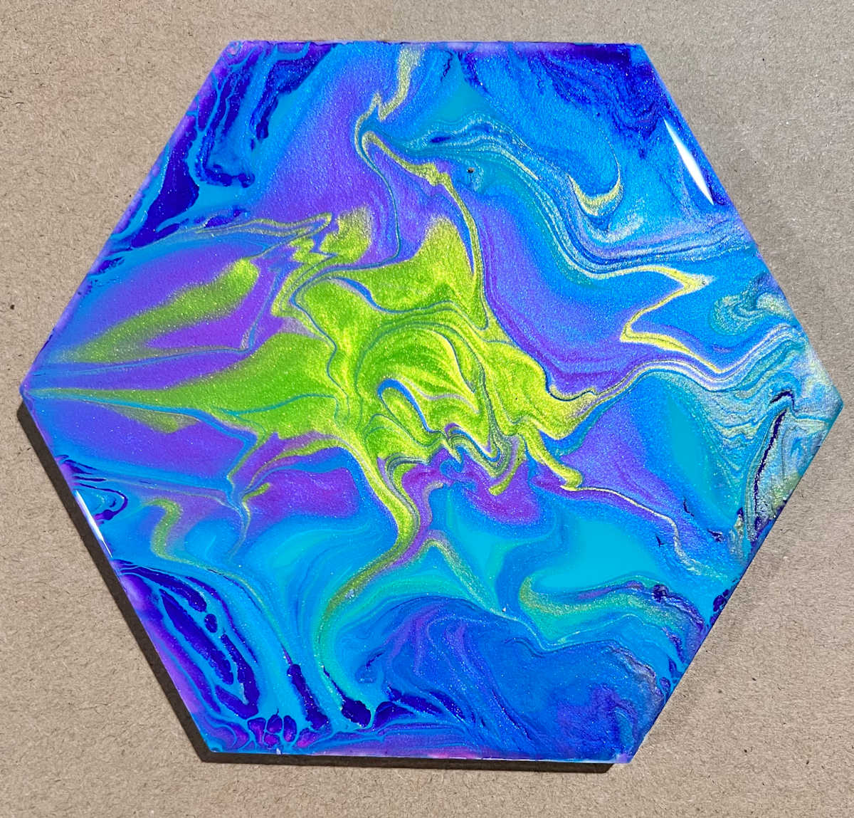 Hexagon Trivet by Janyce Jones 