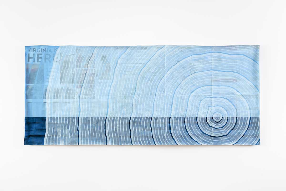 Strange Cloud, (from the Chesapeake Bay Impact Crater Series) by Meg Roberts Arsenovic 