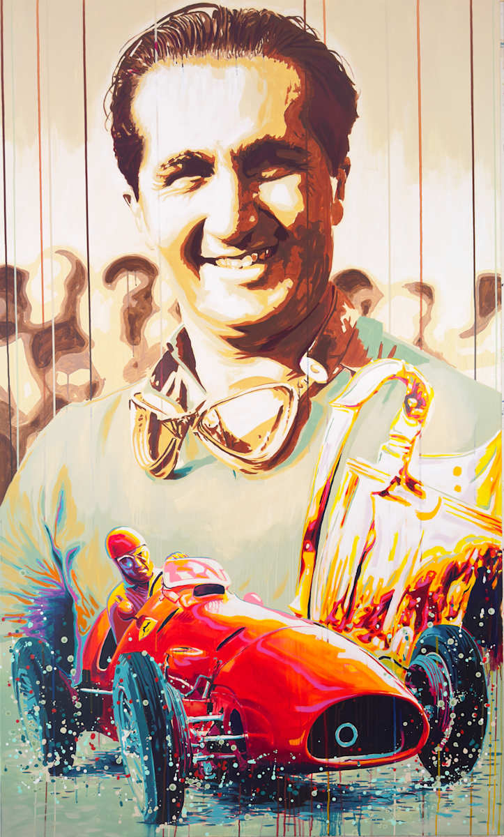 "Ascari – Ghost in Red" by Artist Allan Buch 