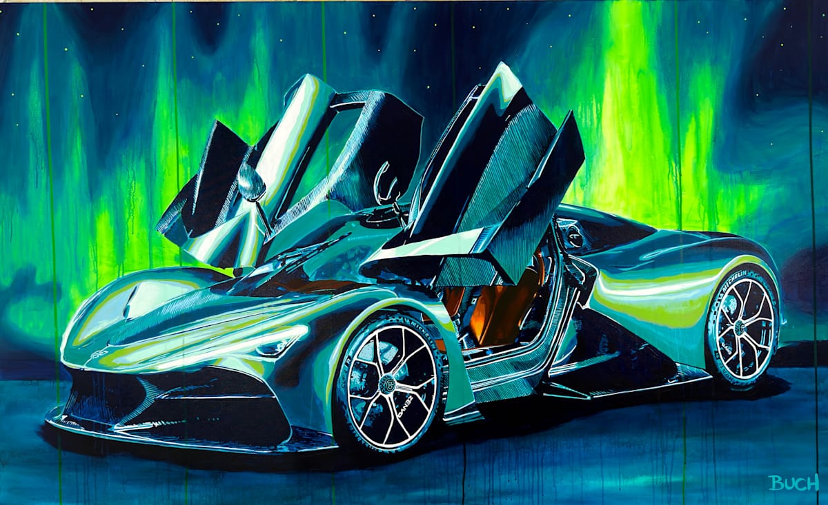 Zenvo #001 by Artist Allan Buch, Image 1.