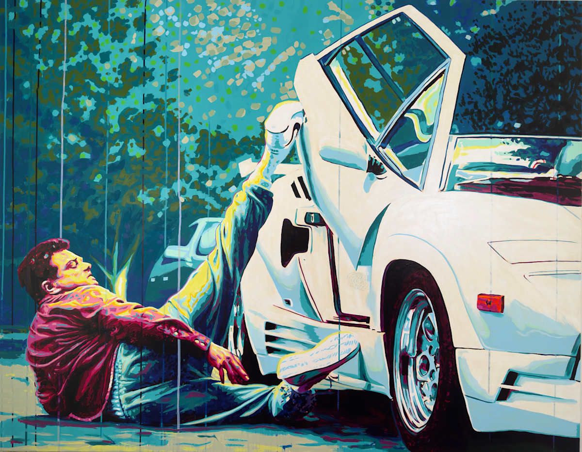 Wolf Of Wallstreet by Artist Allan Buch  Image: Wolf Of Wallstreet