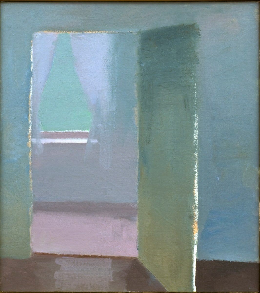 Bathroom Door by Lisa Hess Hesselgrave, Image 1.