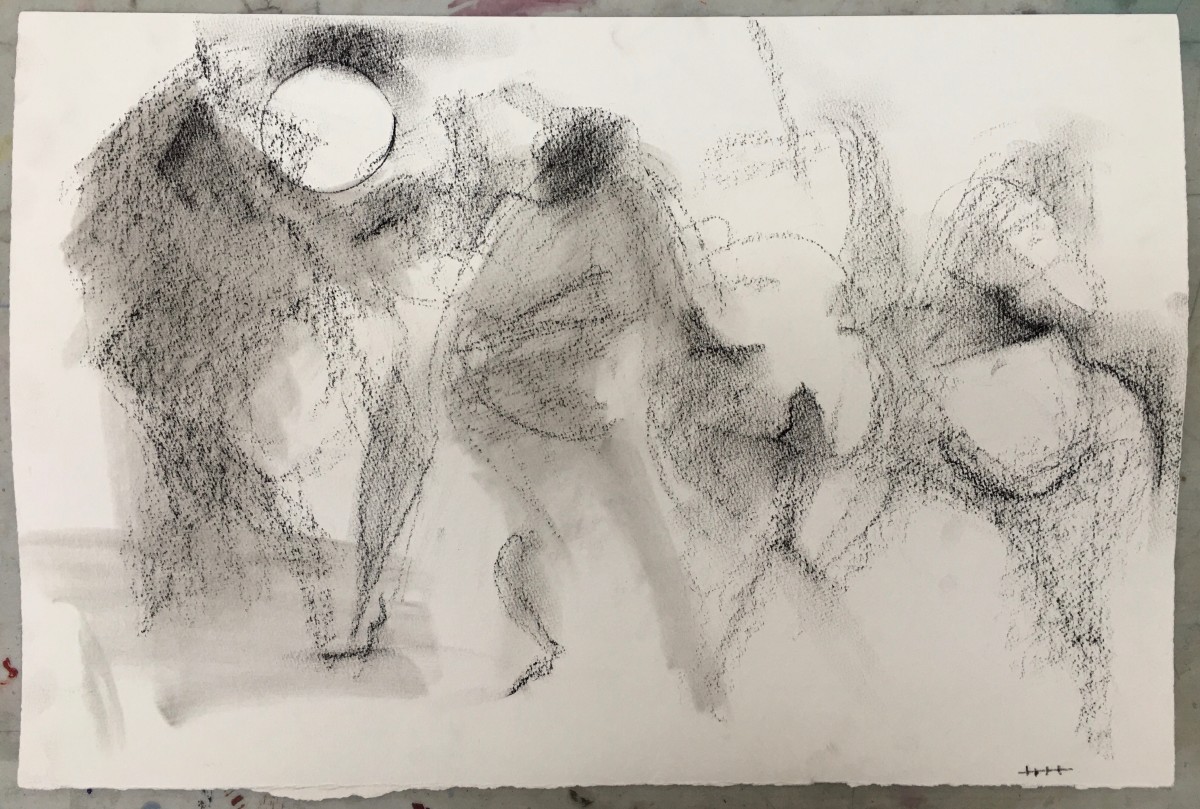 4 Ones (matted) by Lisa Hess Hesselgrave, Image 1.