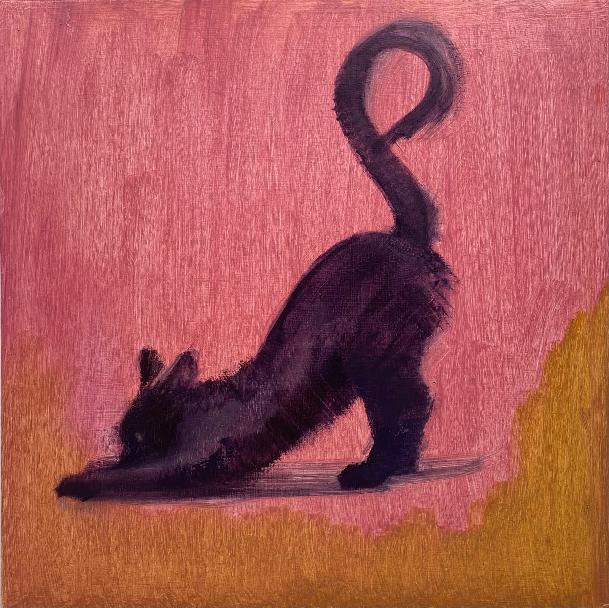 Le chat noir - Behemoth by Lisa Hess Hesselgrave 